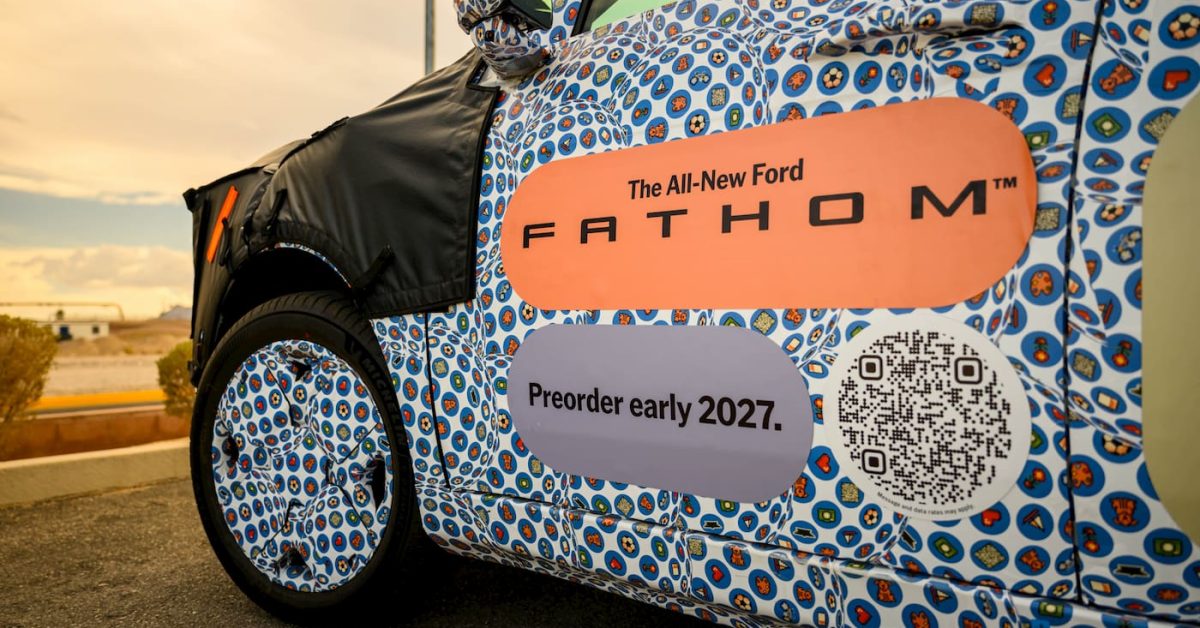 Ford'un 30.000 Dolar Altı Fathom Elektrikli Kamyoneti, Ev İçin Entegre Çift Yönlü Şarj Sunuyor