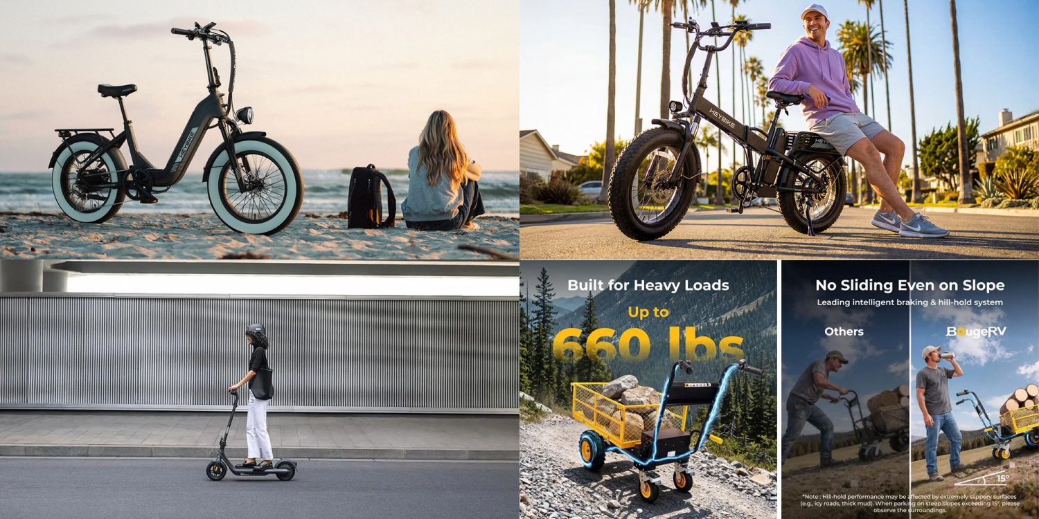 Elektrikli bisiklet ve scooter indirim kampanyası görseli