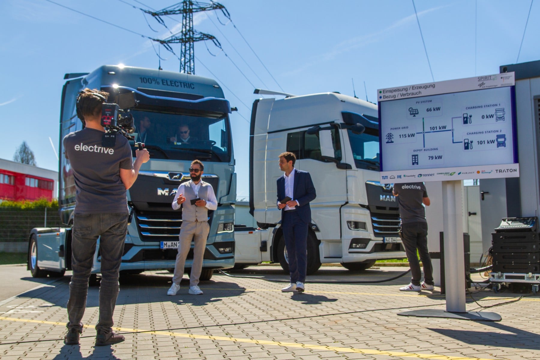 SPIRIT-E Projesi: Elektrikli Kamyonlar Şebekeye Enerji Verip Filoların Cebini Doldurabilir