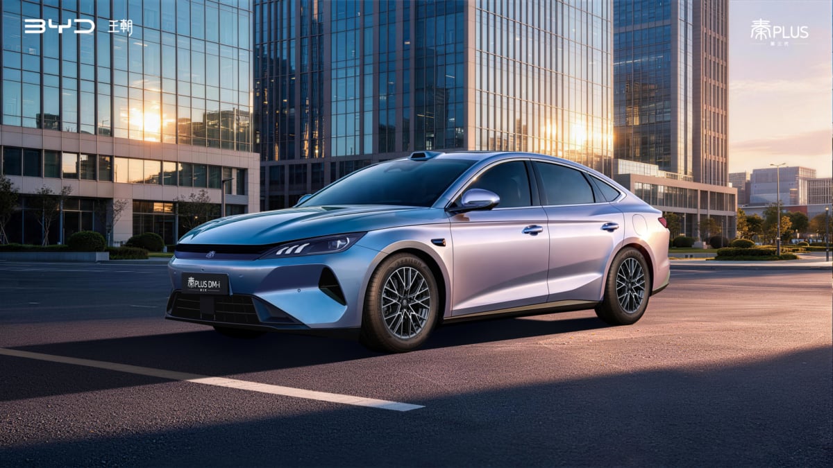 BYD, 2027 Qin Plus’ın İç Mekanını Tanıttı: 2.290 km Menzil ve Yeni Tasarım