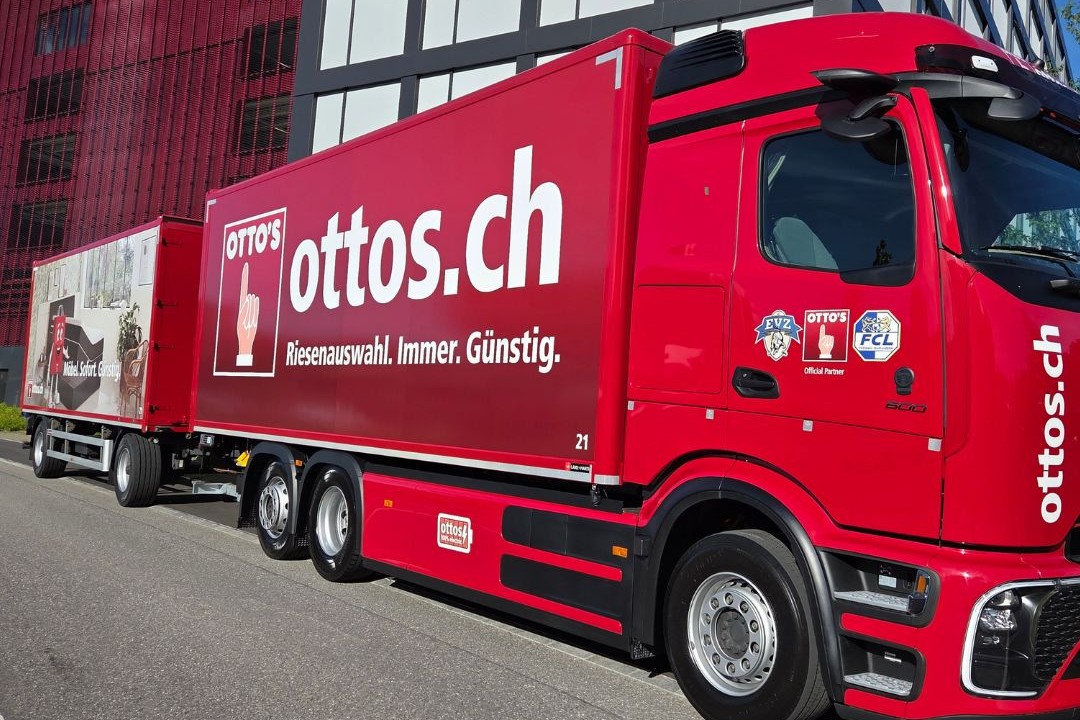 İsviçreli OTTO'S, 22 adet Mercedes eActros 600 ile tam filo elektrifikasyonuna geçti