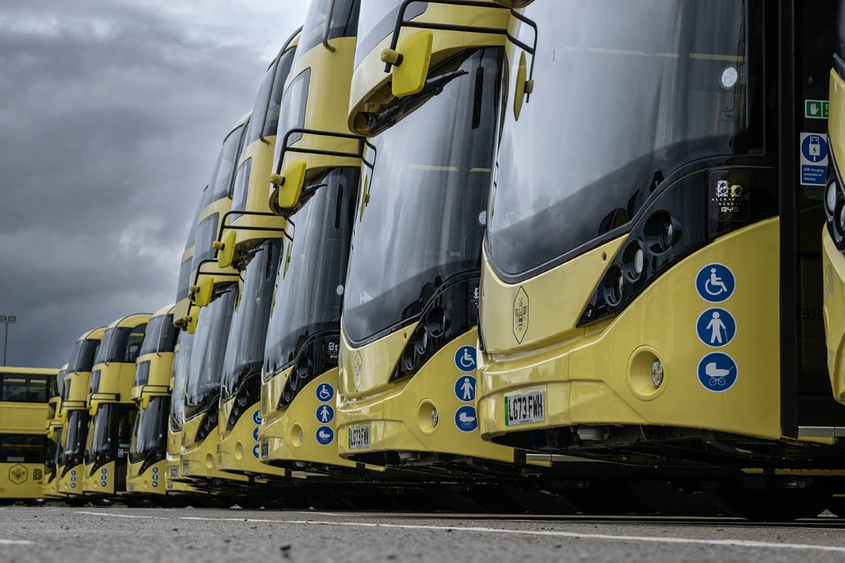 Greater Manchester Bee Network, 500'üncü Elektrikli Otobüsü Hizmete Aldı