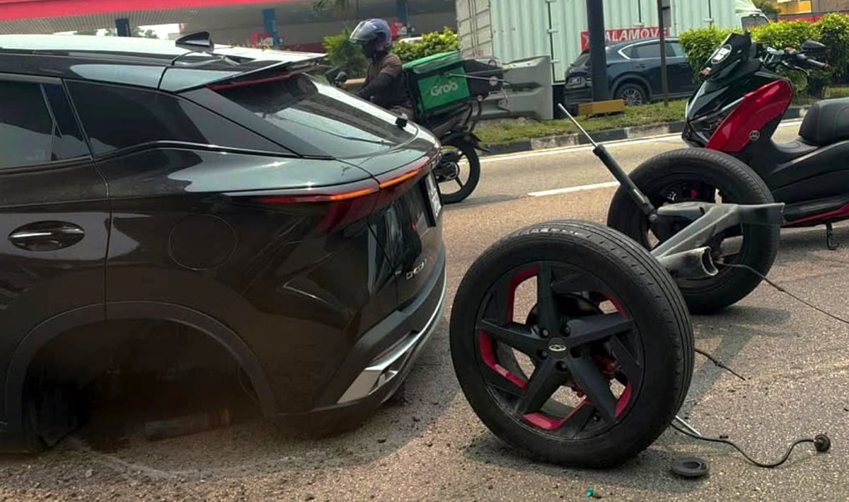 Malezya'da Chery Omoda 5'in Arka Aksı Koptu: 2024'teki Güvenlik Kampanyasıyla Bağlantı Araştırılıyor
